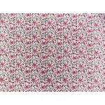 Printed Cotton Bed Sheet Floral Design Pink Color for Double Bed 90x108"