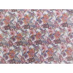 Printed Cotton Bed Sheet Floral Design Multicolor for Double Bed 90x108"