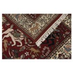 Moughal Hundting Design Hand Knotted Carpet