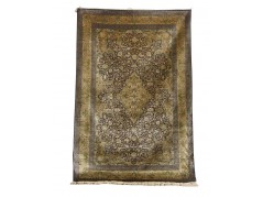  Silk Floral Design Carpet  Hand Knotted Carpet
