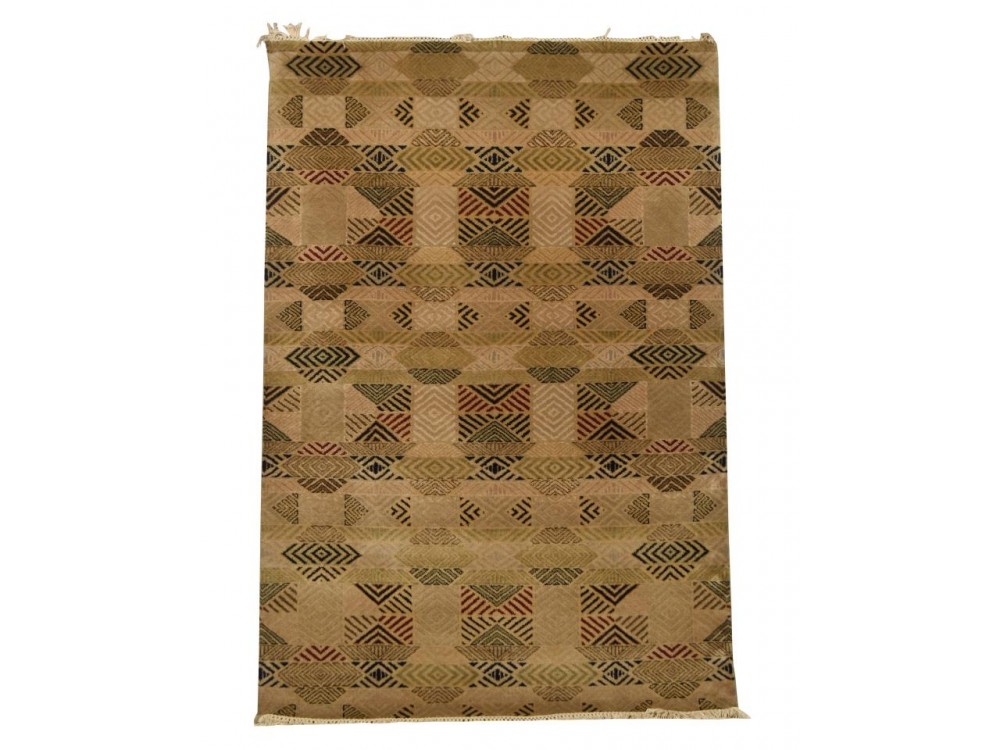 Tribal Design Hand Knotted Carpet